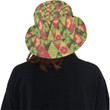 Cool Geometric Lime Pattern Unisex Bucket Hat