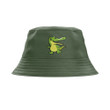Snappy Crocodile Olive Green Unisex Bucket Hat