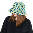 Blueberry And Flower Pattern Unisex Bucket Hat