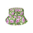 Orchid And Leaves Pattern Unisex Bucket Hat