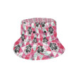 Pug Dog Design Pattern Unisex Bucket Hat