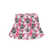Pug Dog Design Pattern Unisex Bucket Hat