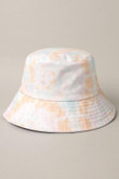 Tie Dye Colorful Flower Pattern Cotton Bucket Hat