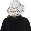 Colorful Panda Design Pattern Unisex Bucket Hat