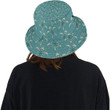 Sea Turtle Pattern Blue Skin Unisex Bucket Hat