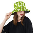 Kiwi Pattern Light Green Skin Unisex Bucket Hat