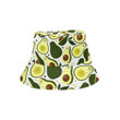 Baby Avocado Pattern Print While Unisex Bucket Hat