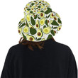 Baby Avocado Pattern Print While Unisex Bucket Hat