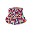 Colorful Zigzag Chevron Pattern Unisex Bucket Hat