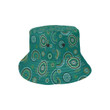 Sea Turtle Aboriginal Design Pattern Unisex Bucket Hat