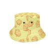 Cheese Design Yellow Theme Unisex Bucket Hat