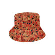 Fire Flame Design Pattern Unisex Bucket Hat