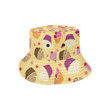 Cake Cupcake Heart Cherry Pattern Unisex Bucket Hat