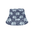 Elephant Tribal Design Pattern Unisex Bucket Hat