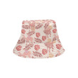 Pink Camel Leaves Pattern Lovely Unisex Bucket Hat