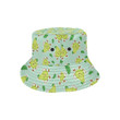 Smiley Avocado Pattern Print Unisex Bucket Hat