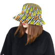 Papaya Pattern Print Design Unisex Bucket Hat