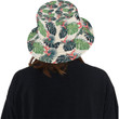 Beautiful Heliconia Flowers Pattern Unisex Bucket Hat