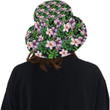 Plumeria Pattern Print Design Unisex Bucket Hat
