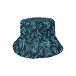 Luxury Camellia Pattern Print Unisex Bucket Hat