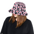 Beautiful Pink Plumeria Pattern Unisex Bucket Hat