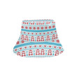 Penguin Sweater Printed Design Pattern Unisex Bucket Hat