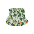 Beautiful Parrot Palm Leaves Pattern Unisex Bucket Hat