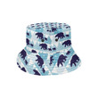 Bear Family Pattern Print Unisex Bucket Hat