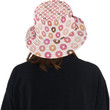 Colorful Donut Design Pattern Unisex Bucket Hat