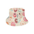 Donut Faint Design Pattern Unisex Bucket Hat