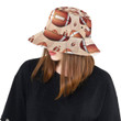 Cute American Ball Design Unisex Bucket Hat