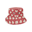 Heart Red Pattern Lovely Unisex Bucket Hat