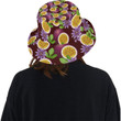 Passion Fruit Sliced Purple Pattern Unisex Bucket Hat