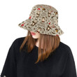 Monkey Christmas Pattern Cute Unisex Bucket Hat