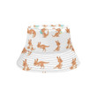 Cute Kangaroo Design Pattern Unisex Bucket Hat