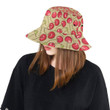 Surga Cherry Pattern Print Unisex Bucket Hat