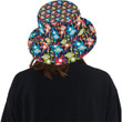 Colorful Cute Monkey Pattern Unisex Bucket Hat