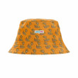 King Brown Pattern Orange Skin Bucket Hat