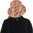 Surga Cherry Pattern Print Unisex Bucket Hat