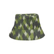 Christmas Tree Camo Design Pattern Unisex Bucket Hat