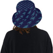 Sea Turtle Pattern Print Unisex Bucket Hat