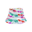 Colorful Dragonfly Design Pattern Unisex Bucket Hat