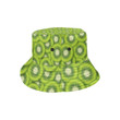 Kiwi Pattern Print Design Unisex Bucket Hat
