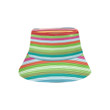Colorful Rainbow Design Pattern Unisex Bucket Hat
