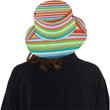 Colorful Rainbow Design Pattern Unisex Bucket Hat