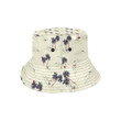Palm Tree Pattern Cream Skin Unisex Bucket Hat