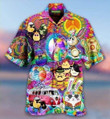 Beach Shirt Shop Happy Hippie Easter 3D Hawaiian Shirt