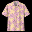 Pig Yellow Nice Design Unisex Beach Summer 3D Hawaiian Shirt