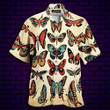 Beach Shirt Butterfly Sexy Body 3D Hawaiian Shirt