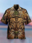 Vintage Dragon Beach Summer 3D Hawaiian Shirt